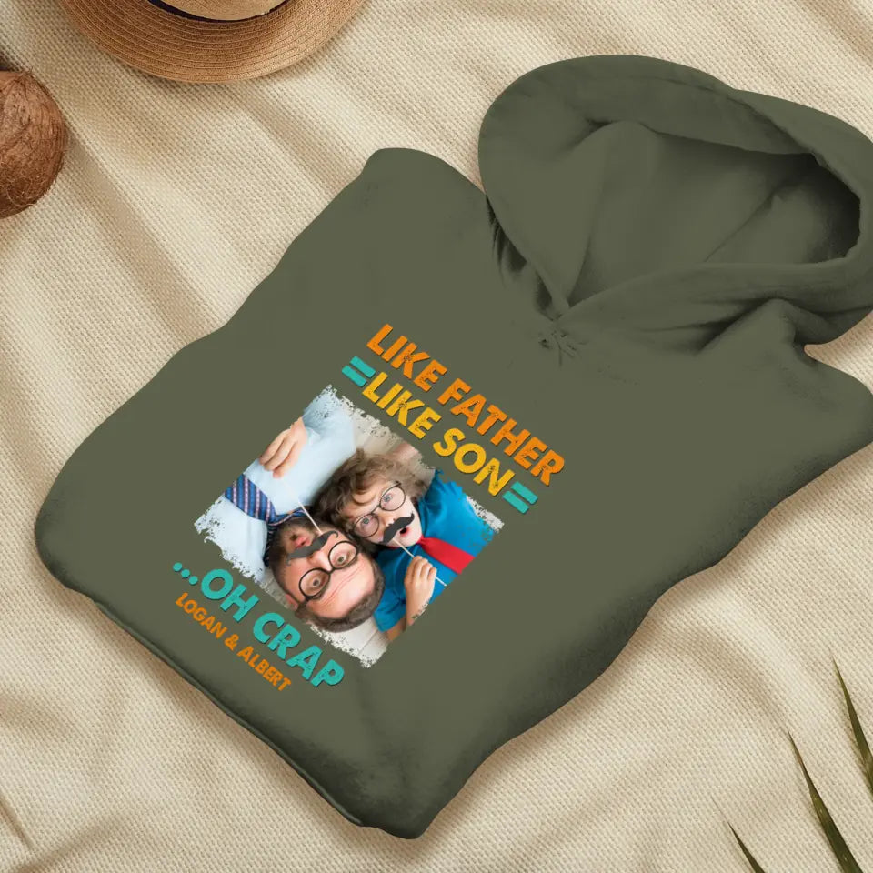 Like Father Like Son - Personalized Gifts For Dad - Unisex Sweater