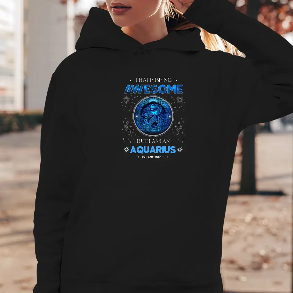 Being Awesome - Custom Zodiac - Personalized Gifts For Her - Sweater