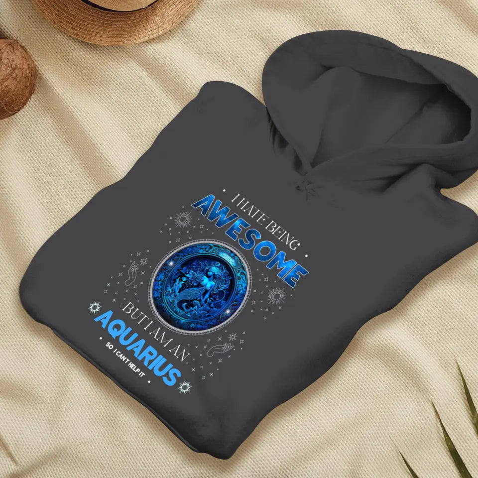 Being Awesome - Custom Zodiac - Personalized Gifts For Her - Sweater