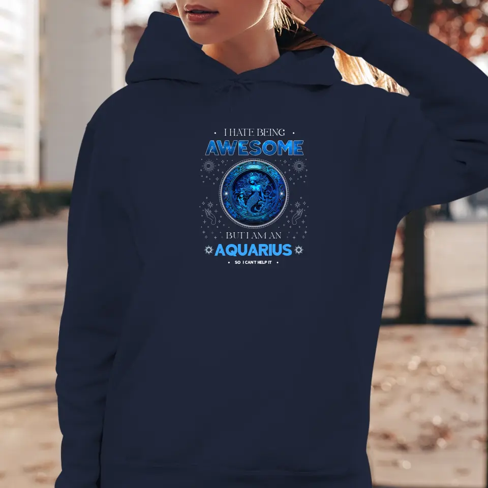 Being Awesome - Custom Zodiac - Personalized Gifts For Her - Sweater