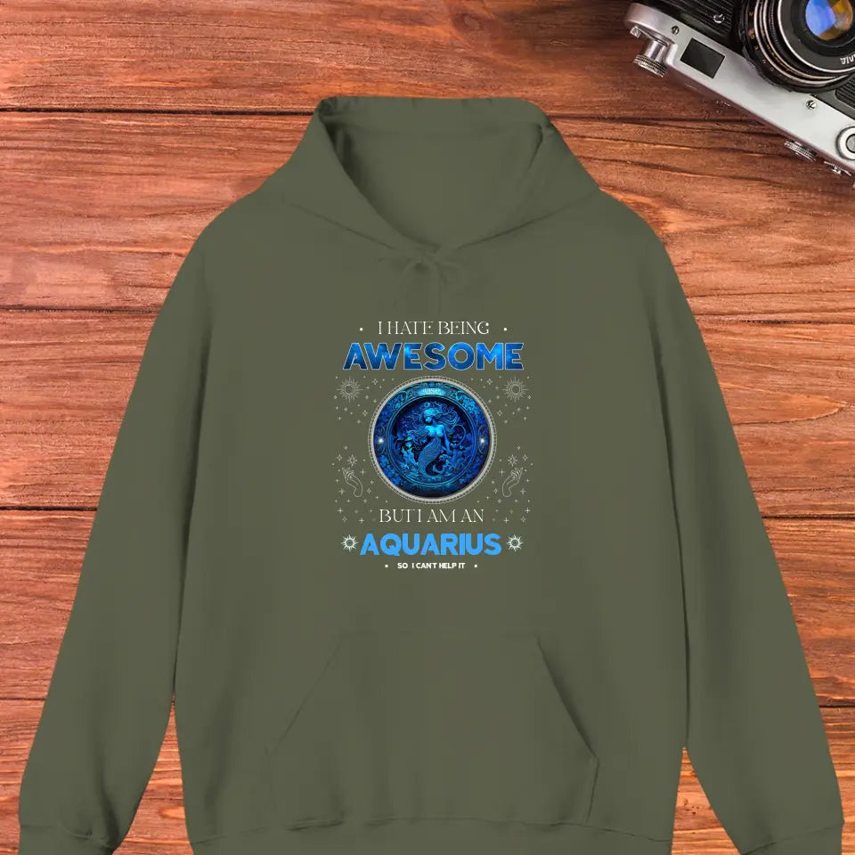 Being Awesome - Custom Zodiac - Personalized Gifts For Her - Sweater