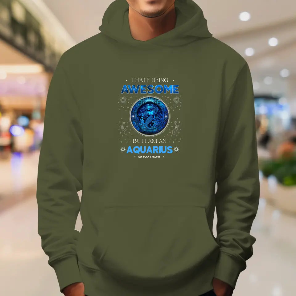 Being Awesome - Custom Zodiac - Personalized Gifts For Her - Sweater