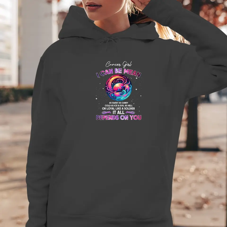 Depends On You - Custom Zodiac - Personalized Gifts For Her - Sweater