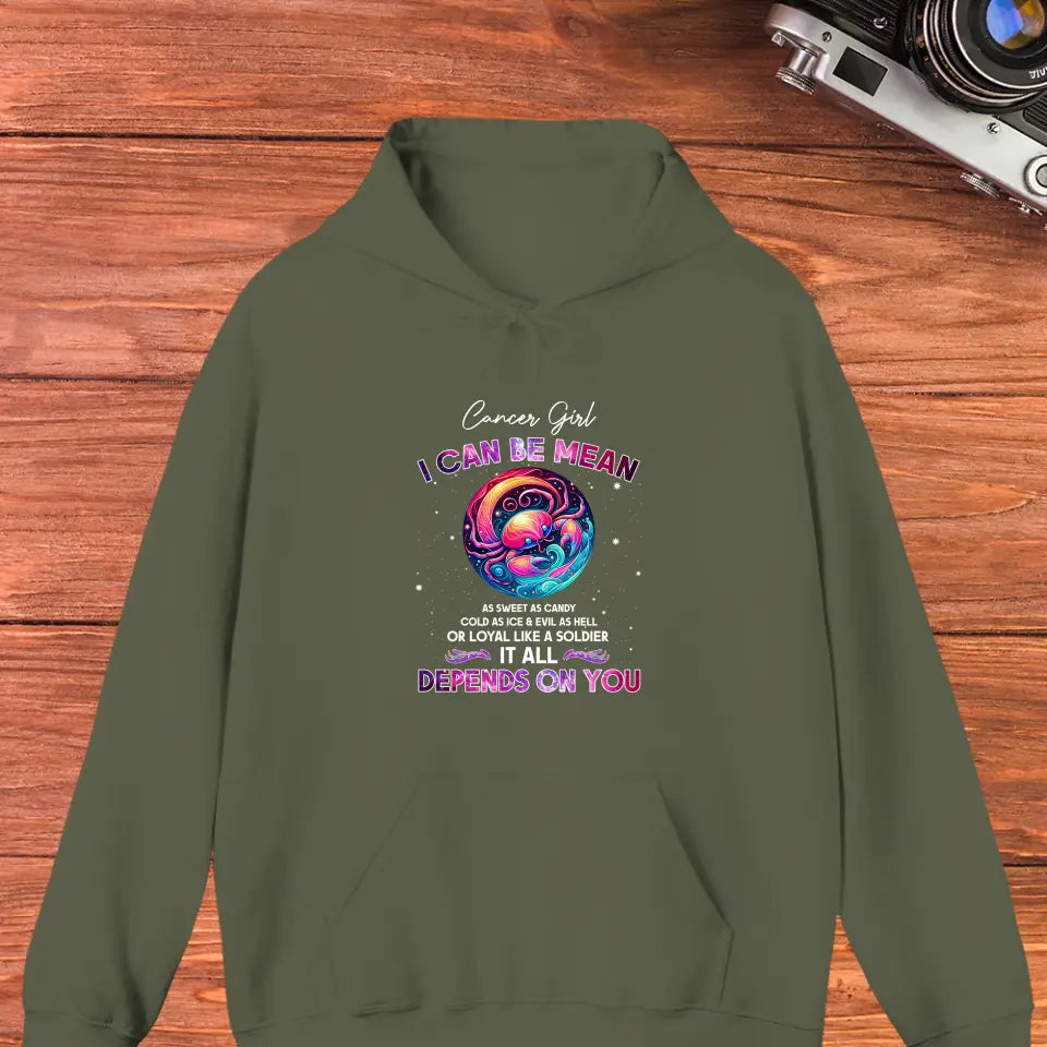 Depends On You - Custom Zodiac - Personalized Gifts For Her - Sweater