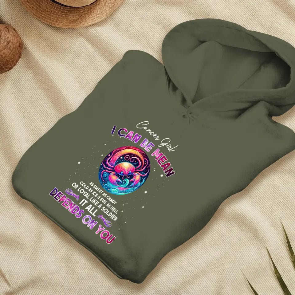 Depends On You - Custom Zodiac - Personalized Gifts For Her - Sweater