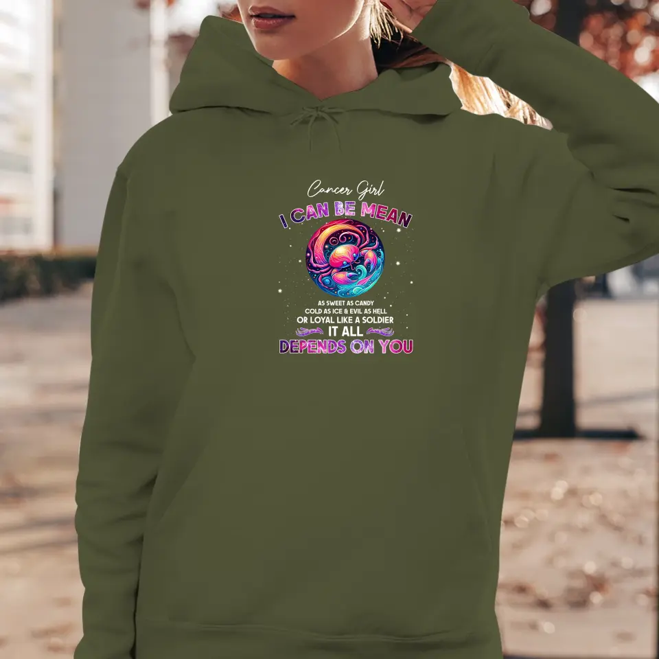 Depends On You - Custom Zodiac - Personalized Gifts For Her - Sweater