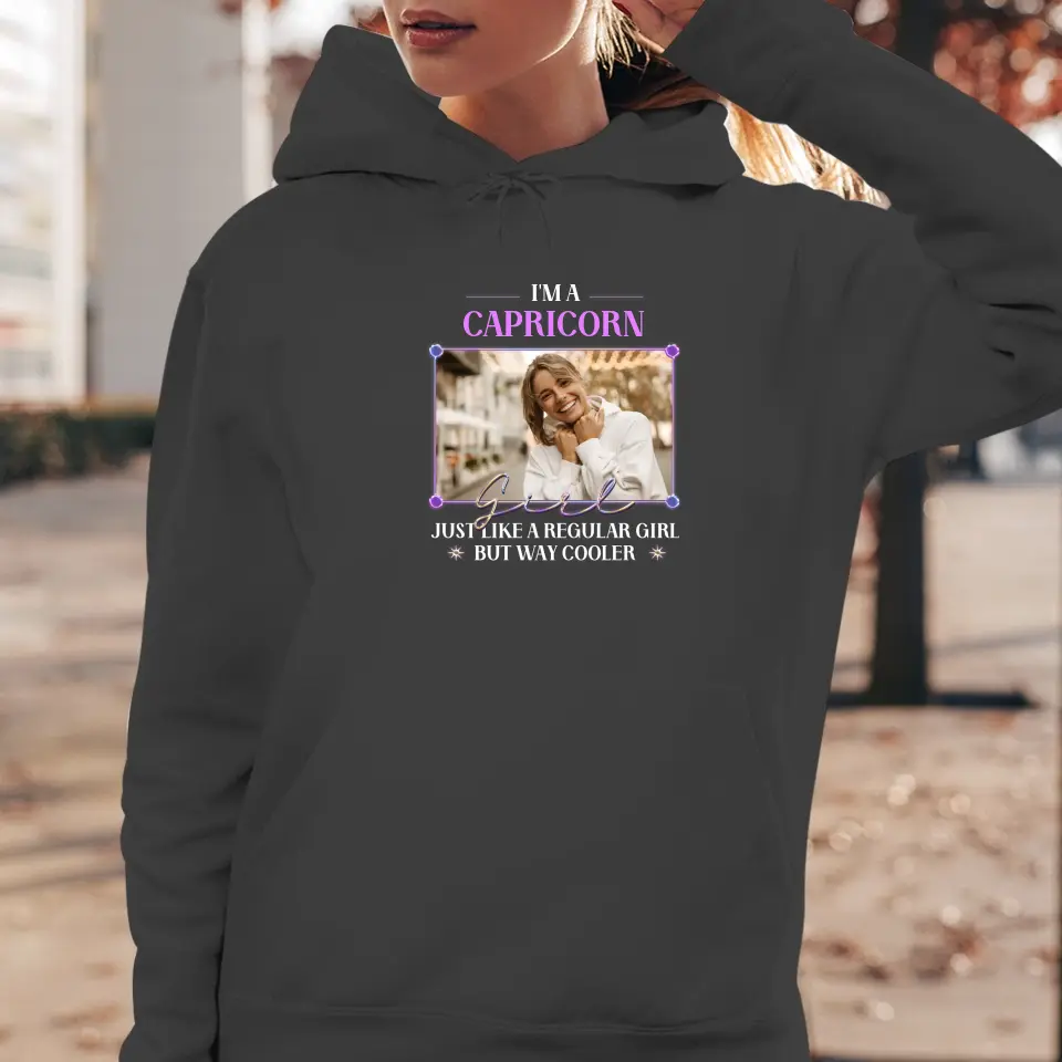 Vintage Zodiac - Custom Photo - Personalized Gifts For Her - Sweater