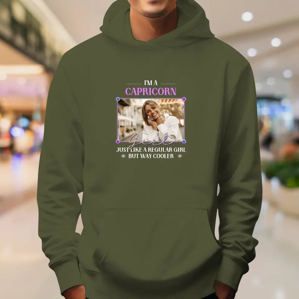 Vintage Zodiac - Custom Photo - Personalized Gifts For Her - Sweater