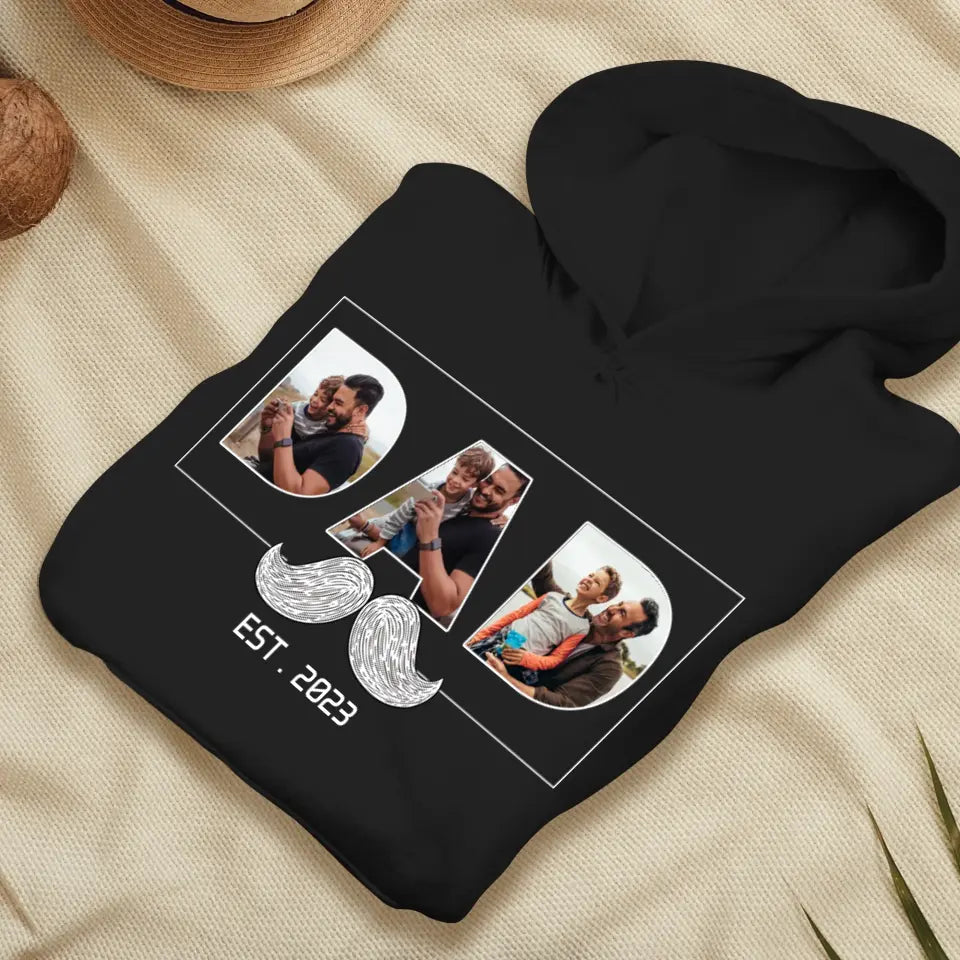 Funny Dad - Custom Photo - Personalized Gifts For Dad - T-Shirt