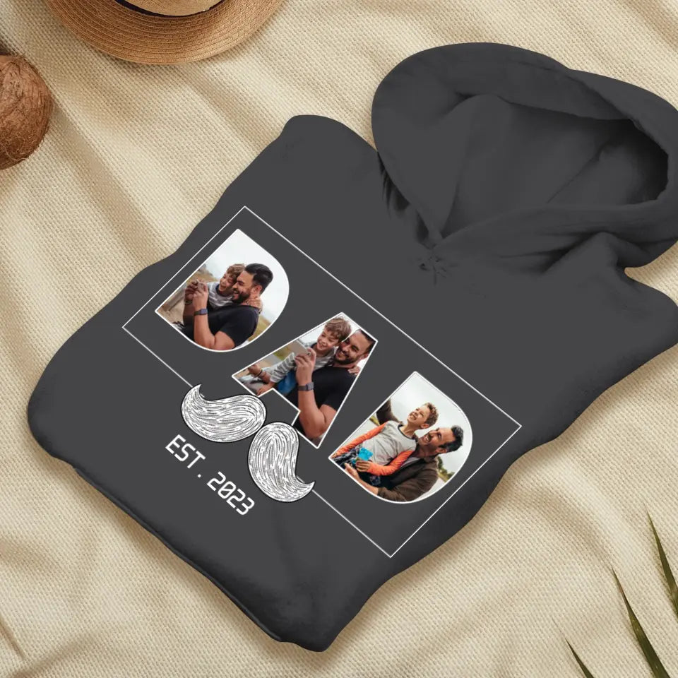 Funny Dad - Custom Photo - Personalized Gifts For Dad - T-Shirt