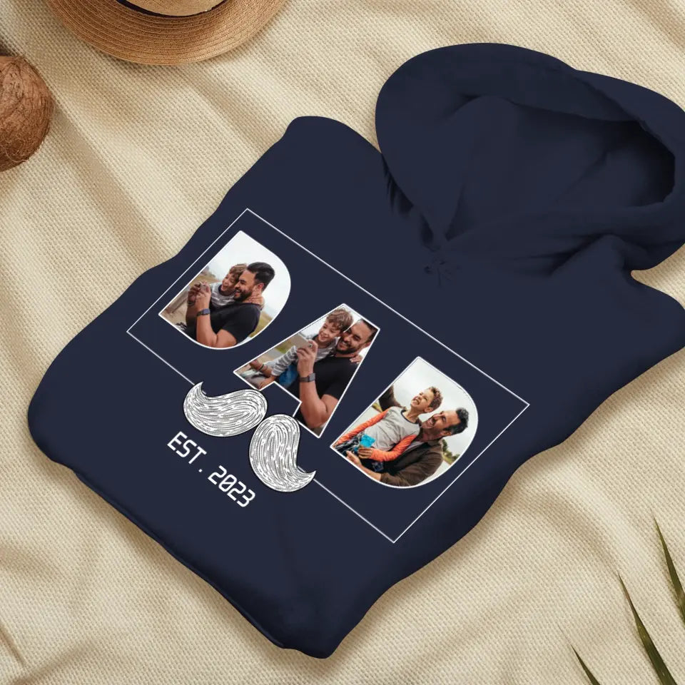 Funny Dad - Custom Photo - Personalized Gifts For Dad - T-Shirt