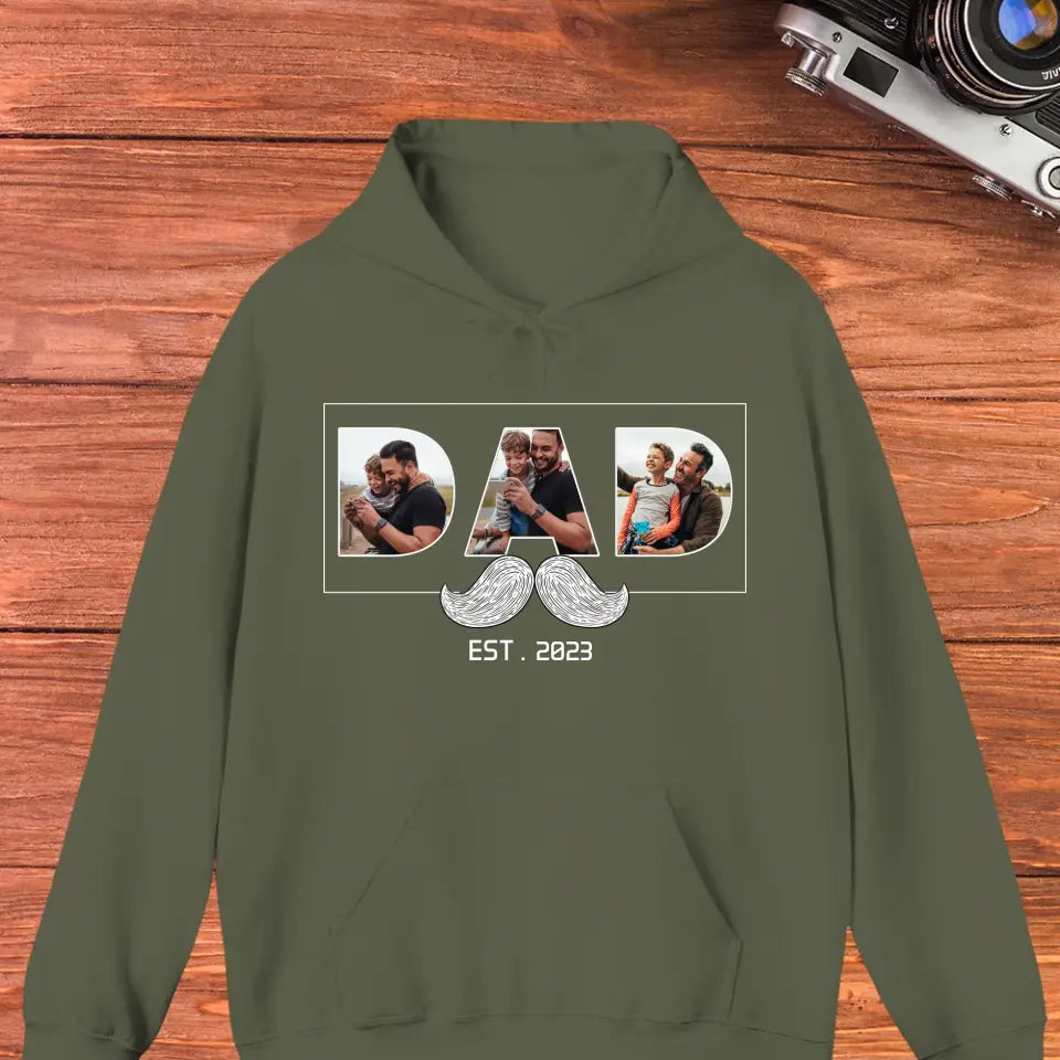 Funny Dad - Custom Photo - Personalized Gifts For Dad - Sweater