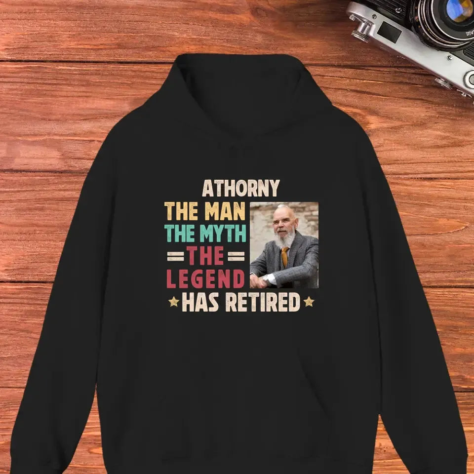 The Man - Custom Photo - Personalized Gifts For Grandpa - Sweater