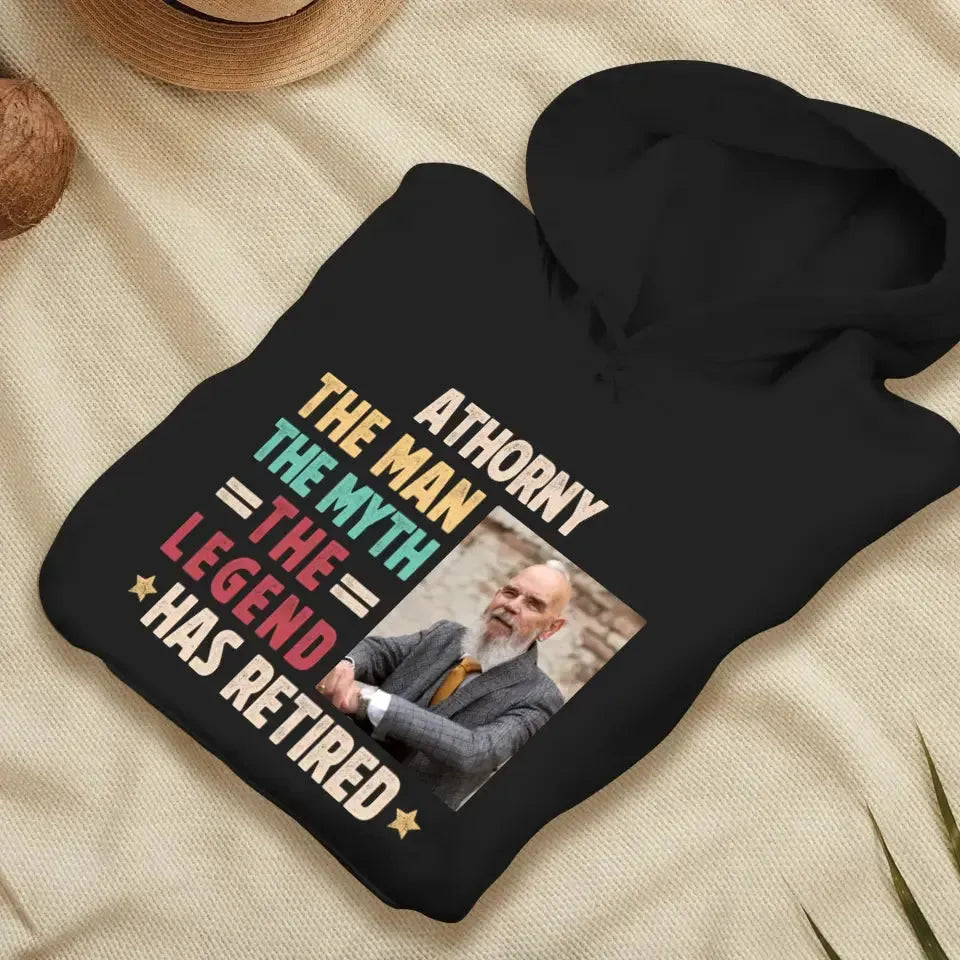 The Man - Custom Photo - Personalized Gifts For Grandpa - Sweater