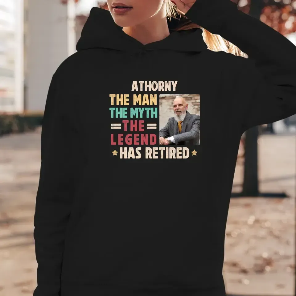 The Man - Custom Photo - Personalized Gifts For Grandpa - Sweater