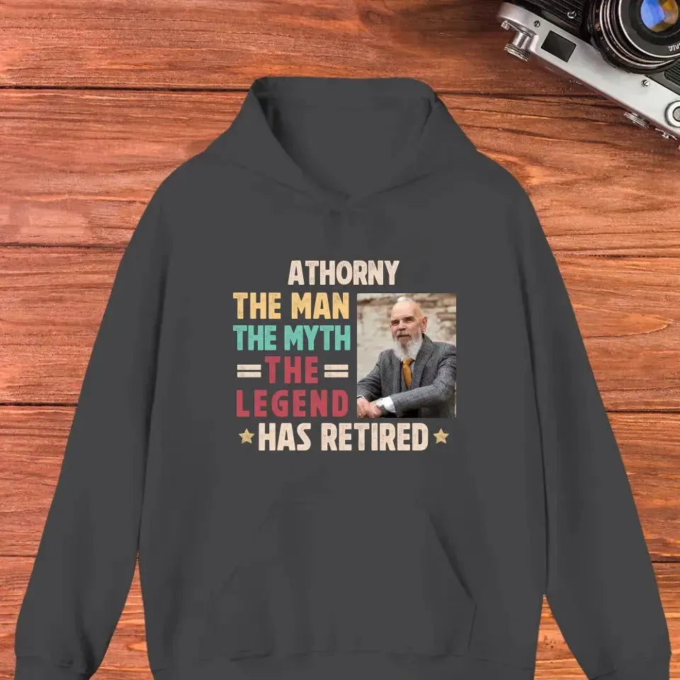 The Man - Custom Photo - Personalized Gifts For Grandpa - Sweater