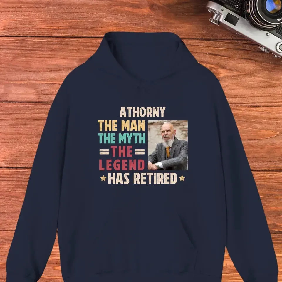 The Man - Custom Photo - Personalized Gifts For Grandpa - Sweater