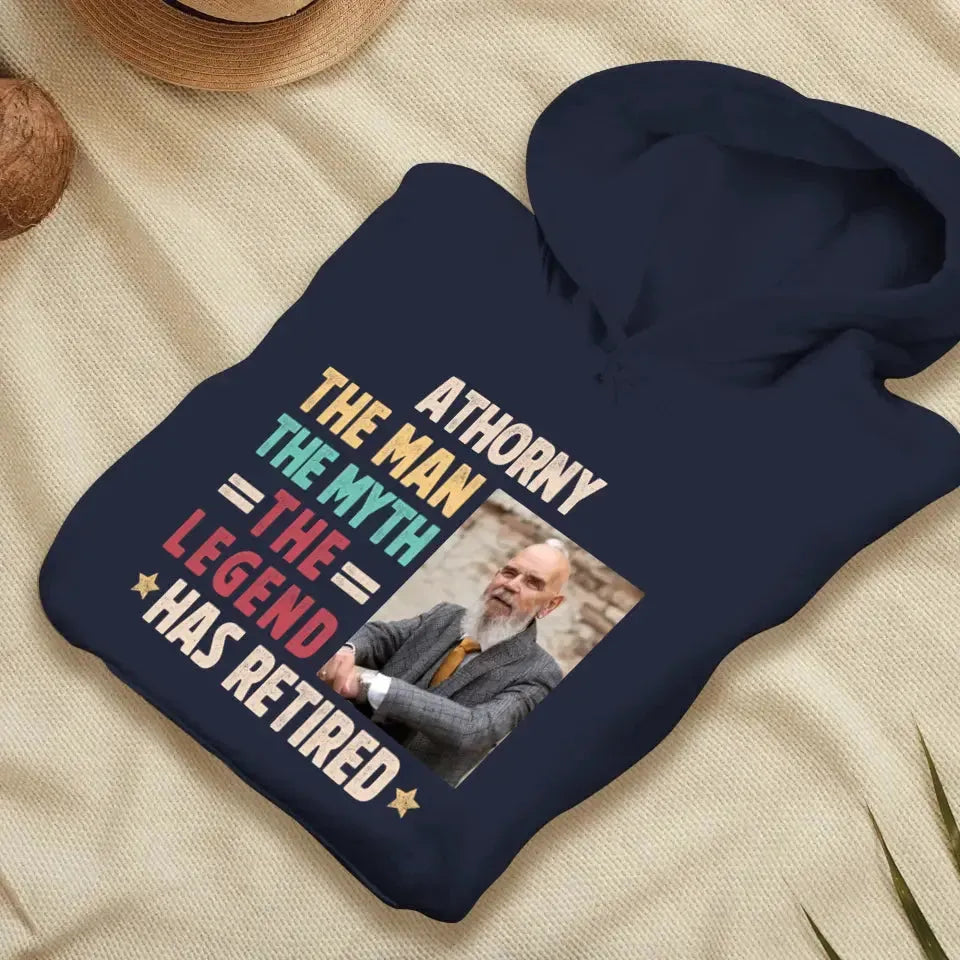 The Man - Custom Photo - Personalized Gifts For Grandpa - Sweater