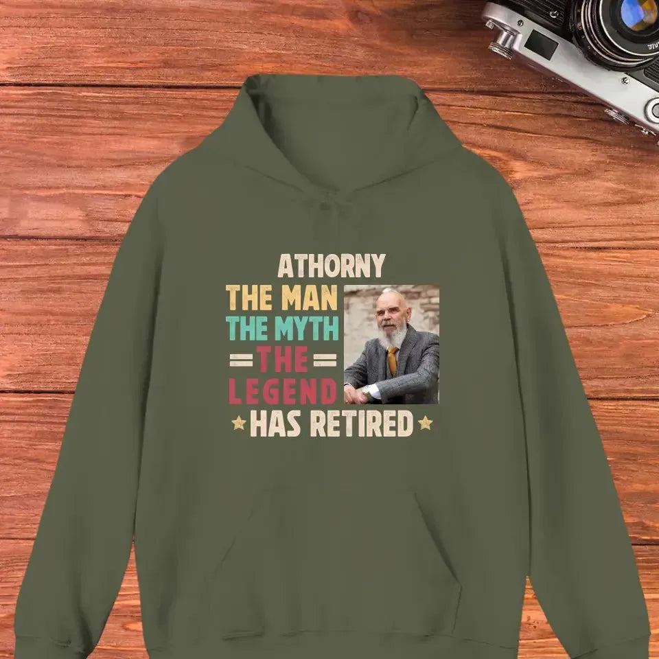 The Man - Custom Photo - Personalized Gifts For Grandpa - Sweater