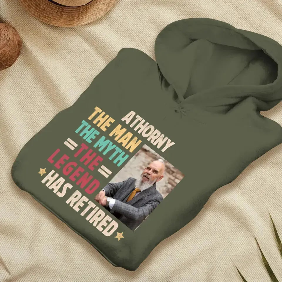 The Man - Custom Photo - Personalized Gifts For Grandpa - Sweater