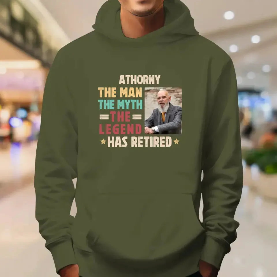 The Man - Custom Photo - Personalized Gifts For Grandpa - Sweater