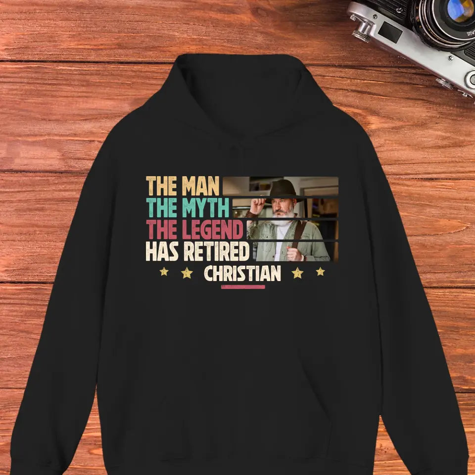 The Myth - Custom Photo - Personalized Gifts For Grandpa - Sweater