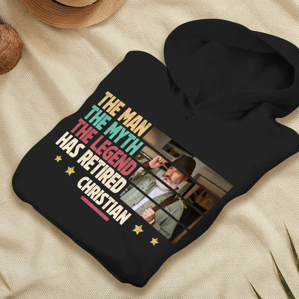 The Myth - Custom Photo - Personalized Gifts For Grandpa - Sweater