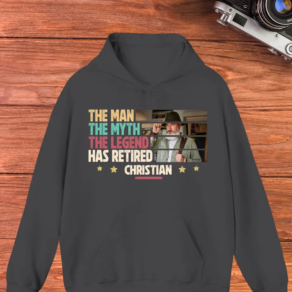 The Myth - Custom Photo - Personalized Gifts For Grandpa - Sweater