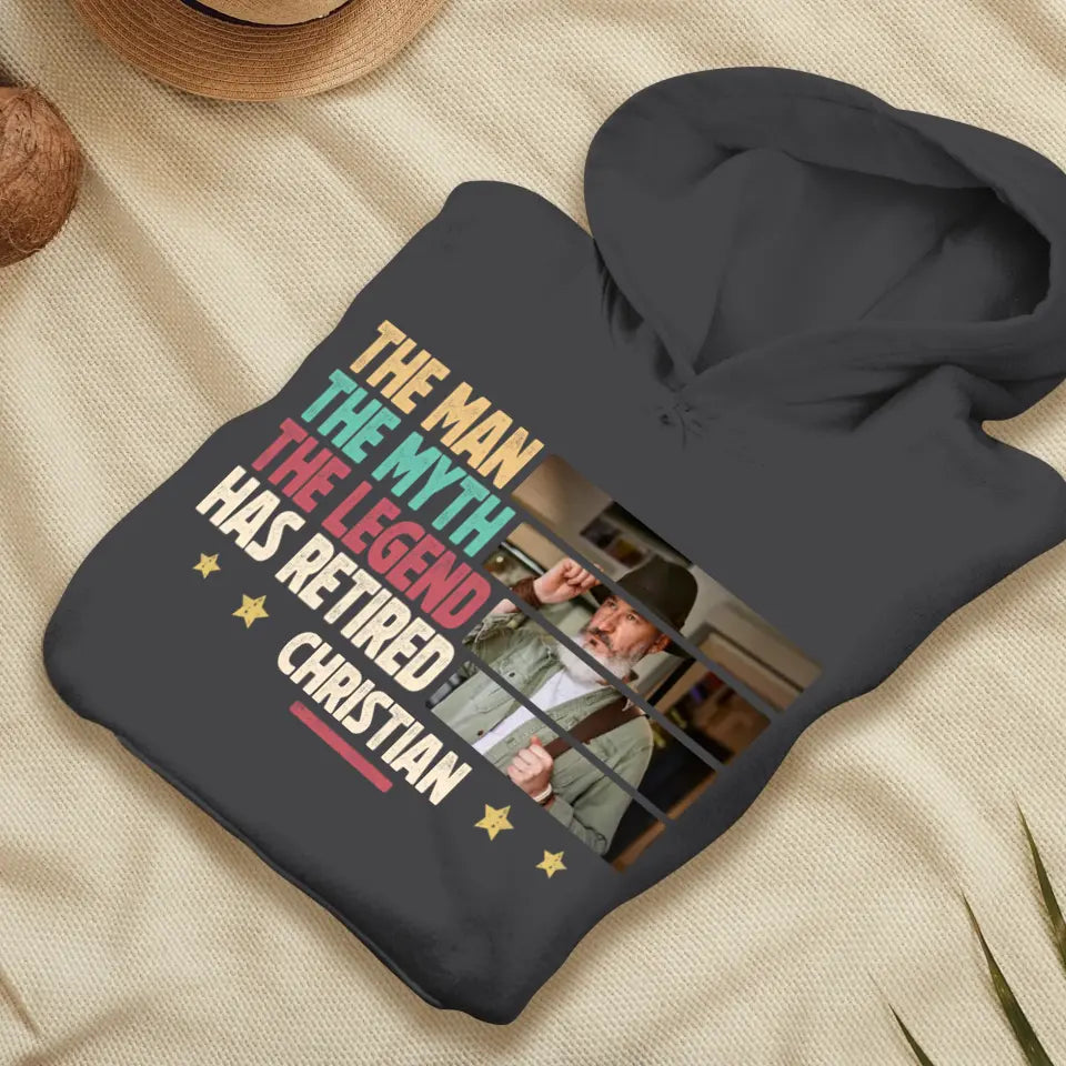 The Myth - Custom Photo - Personalized Gifts For Grandpa - Sweater