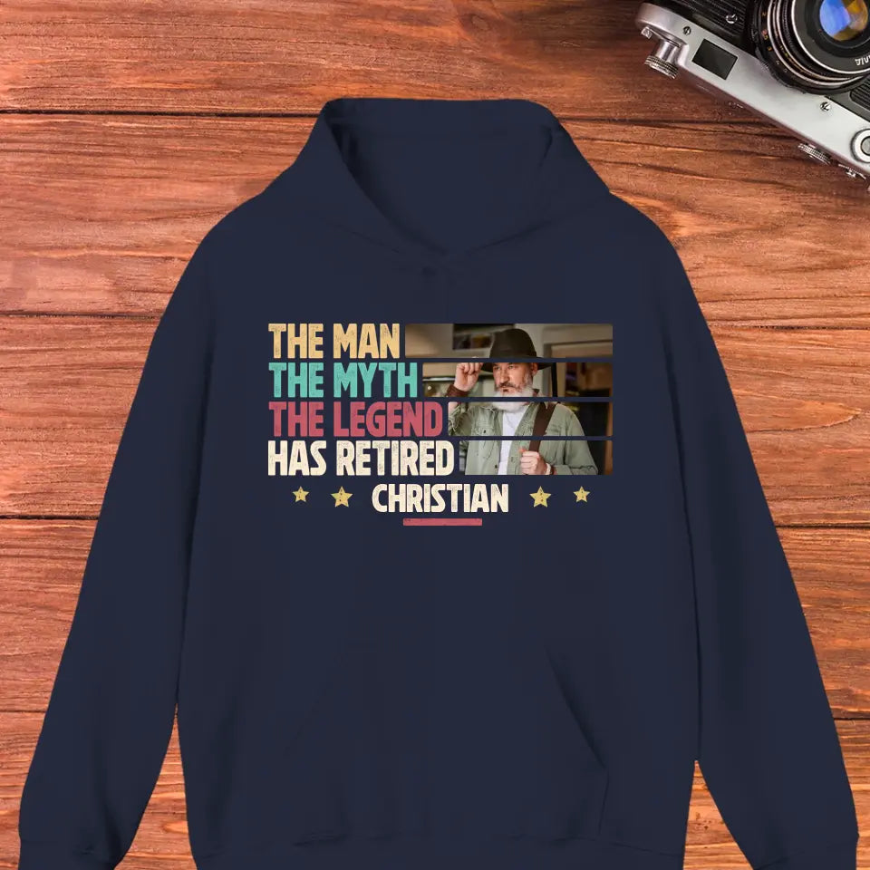 The Myth - Custom Photo - Personalized Gifts For Grandpa - Sweater