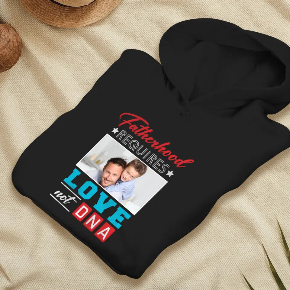 Fatherhood Requires - Custom Photo - Personalized Gifts For Dad - Sweater