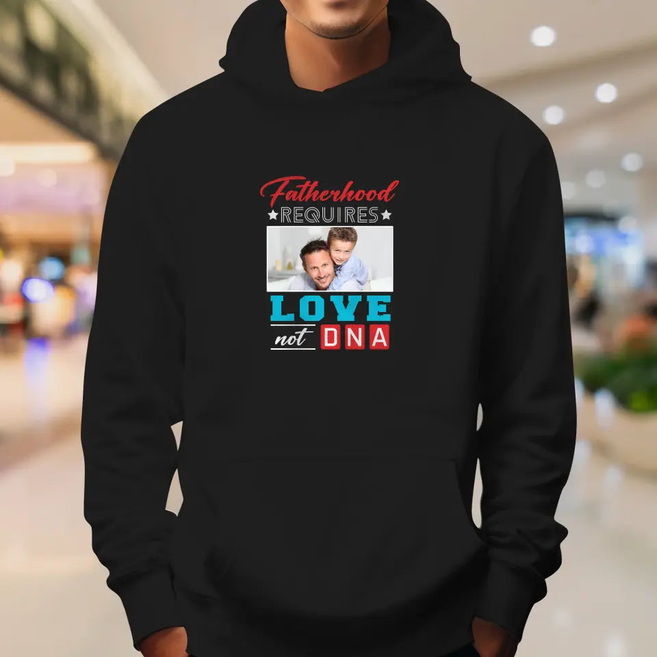 Fatherhood Requires - Custom Photo - Personalized Gifts For Dad - Sweater