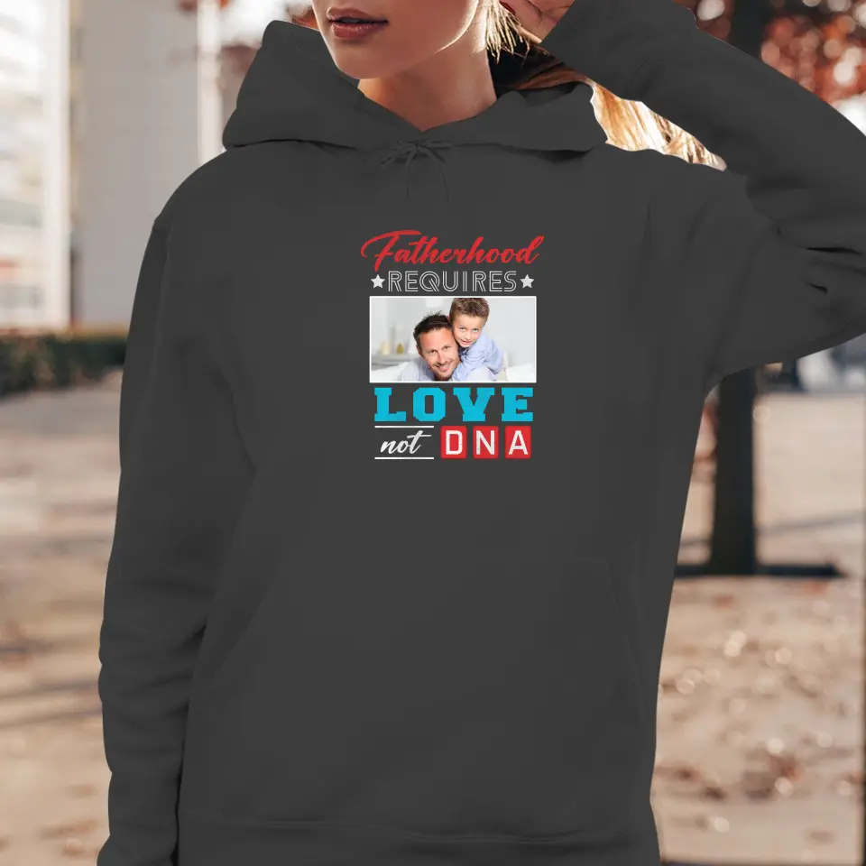 Fatherhood Requires - Custom Photo - Personalized Gifts For Dad - Sweater