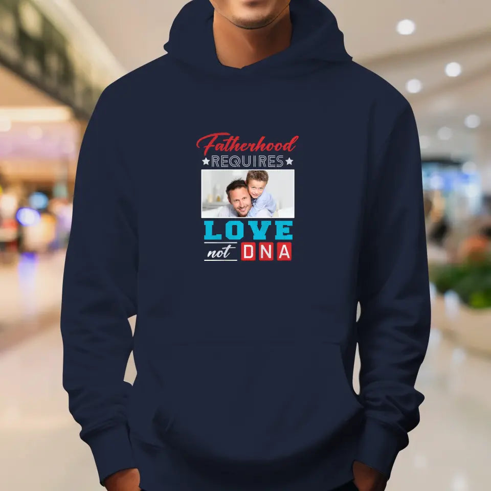 Fatherhood Requires - Custom Photo - Personalized Gifts For Dad - Sweater