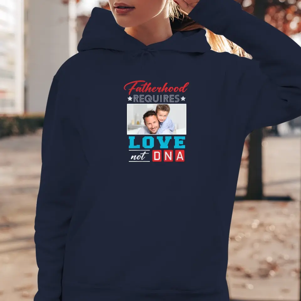 Fatherhood Requires - Custom Photo - Personalized Gifts For Dad - Sweater