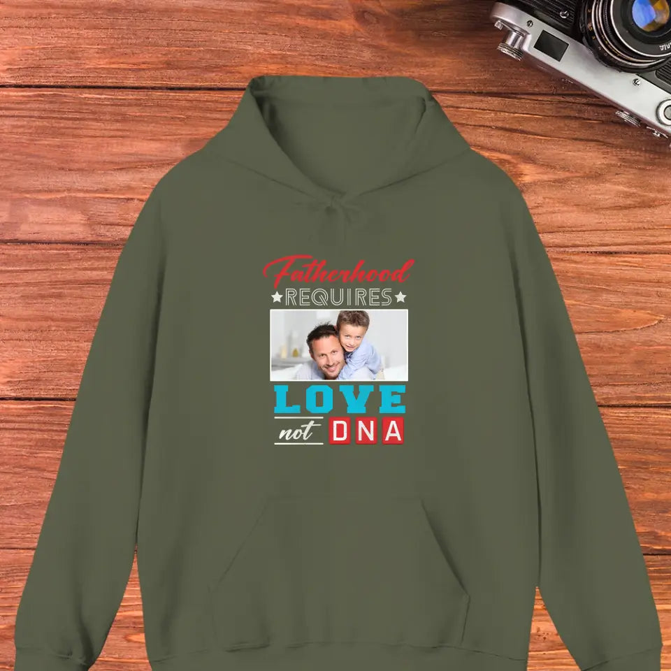 Fatherhood Requires - Custom Photo - Personalized Gifts For Dad - Sweater