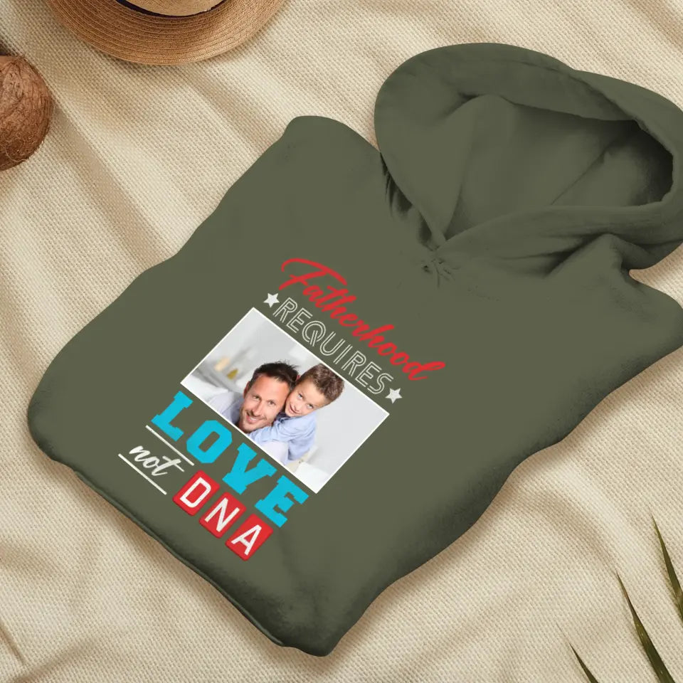 Fatherhood Requires - Custom Photo - Personalized Gifts For Dad - Sweater