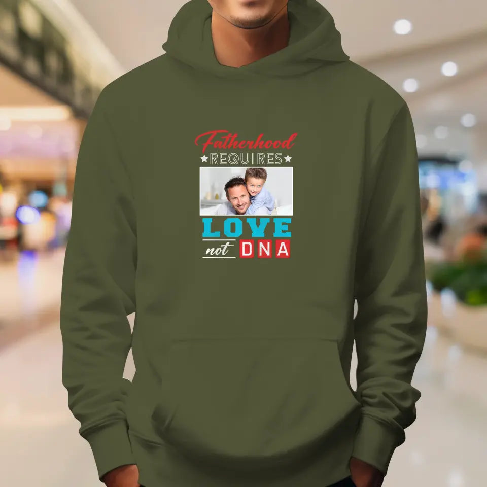 Fatherhood Requires - Custom Photo - Personalized Gifts For Dad - Sweater