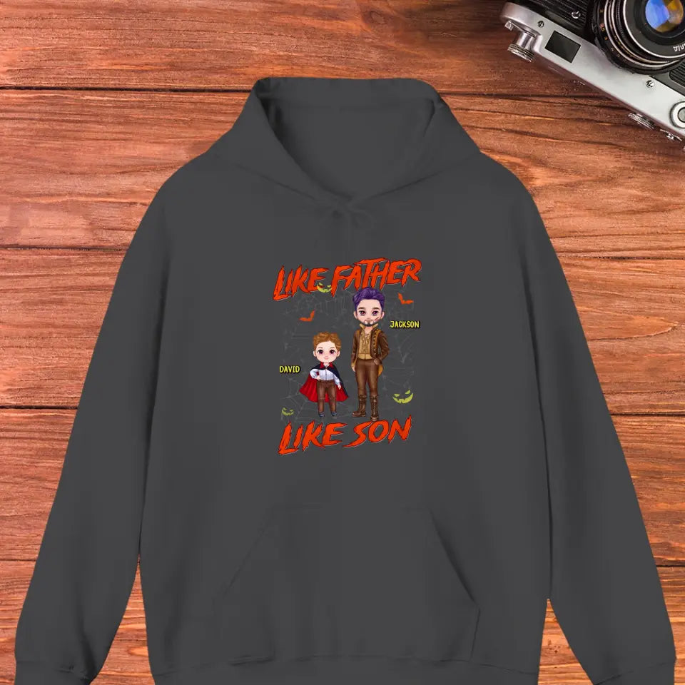 Like Father Like Son - Custom Photo - Personalized Gifts For Dad - Sweater