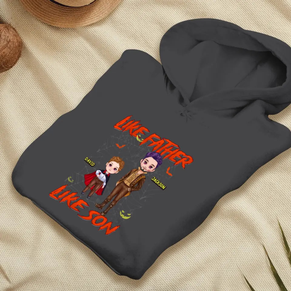 Like Father Like Son - Custom Photo - Personalized Gifts For Dad - Sweater