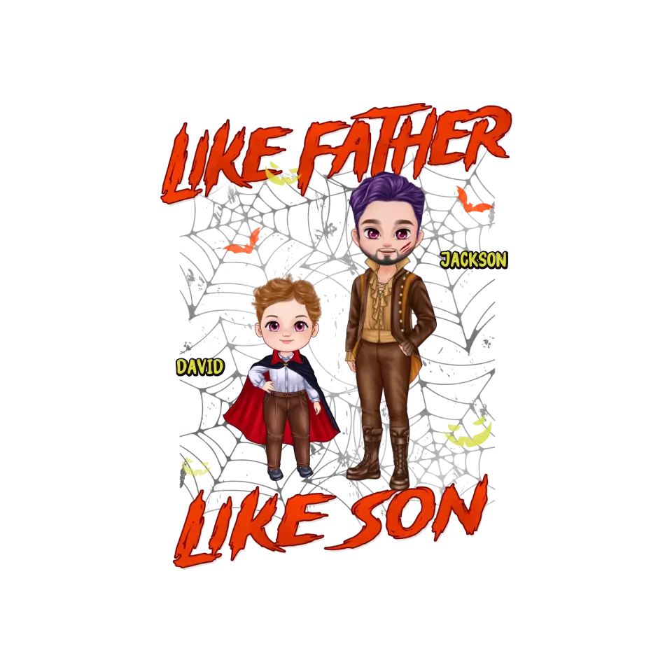 Like Father Like Son - Custom Photo - Personalized Gifts For Dad - Hoodie