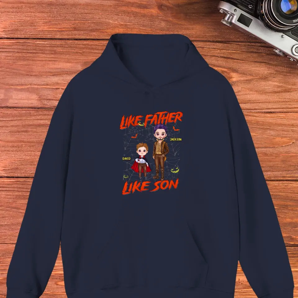 Like Father Like Son - Custom Photo - Personalized Gifts For Dad - Sweater