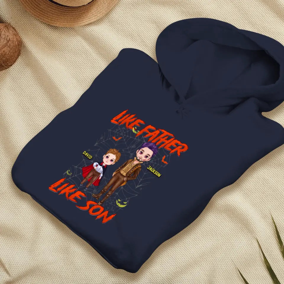 Like Father Like Son - Custom Photo - Personalized Gifts For Dad - Sweater