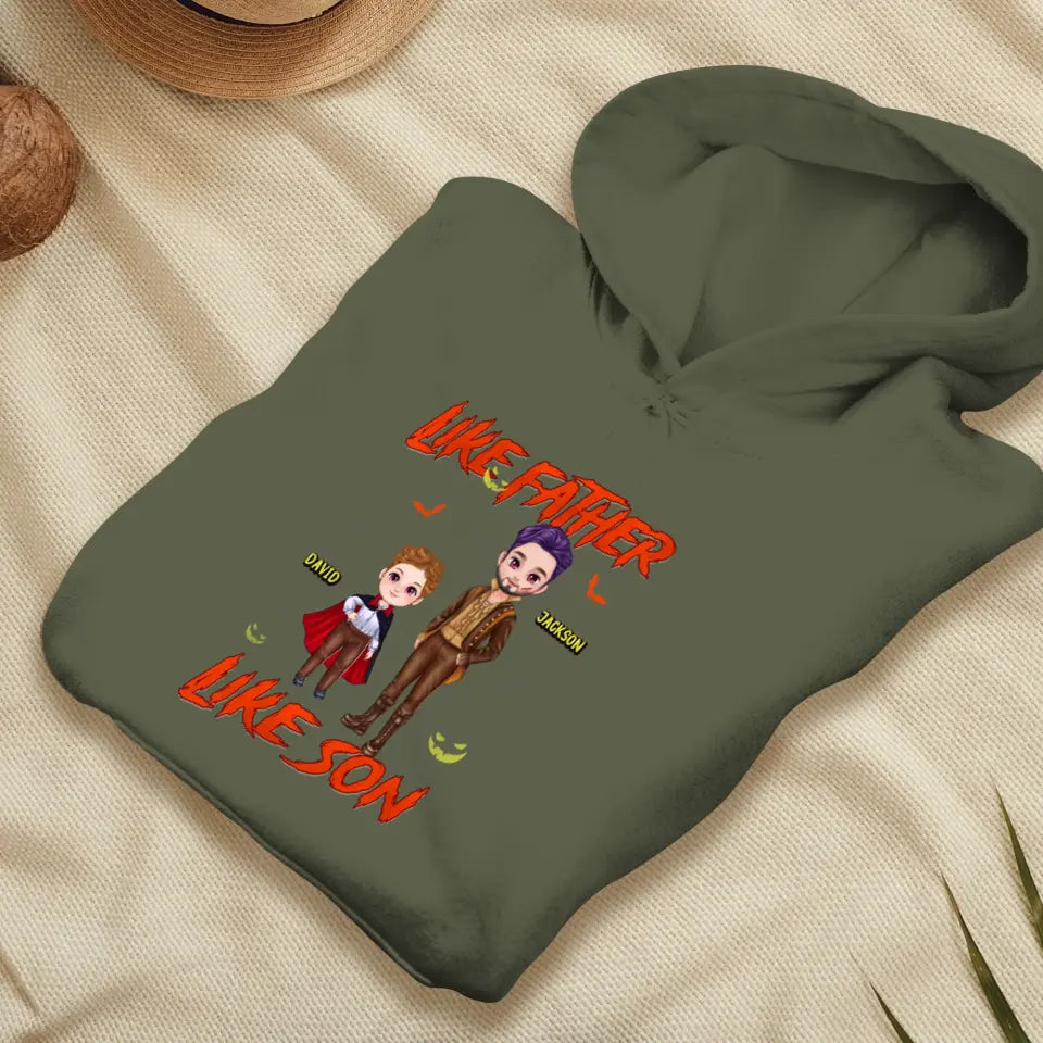 Like Father Like Son - Custom Photo - Personalized Gifts For Dad - Sweater