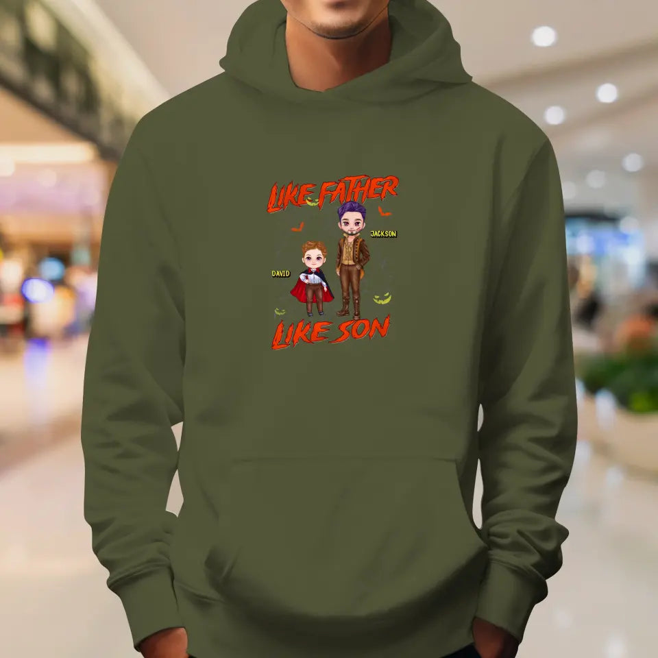 Like Father Like Son - Custom Photo - Personalized Gifts For Dad - Sweater