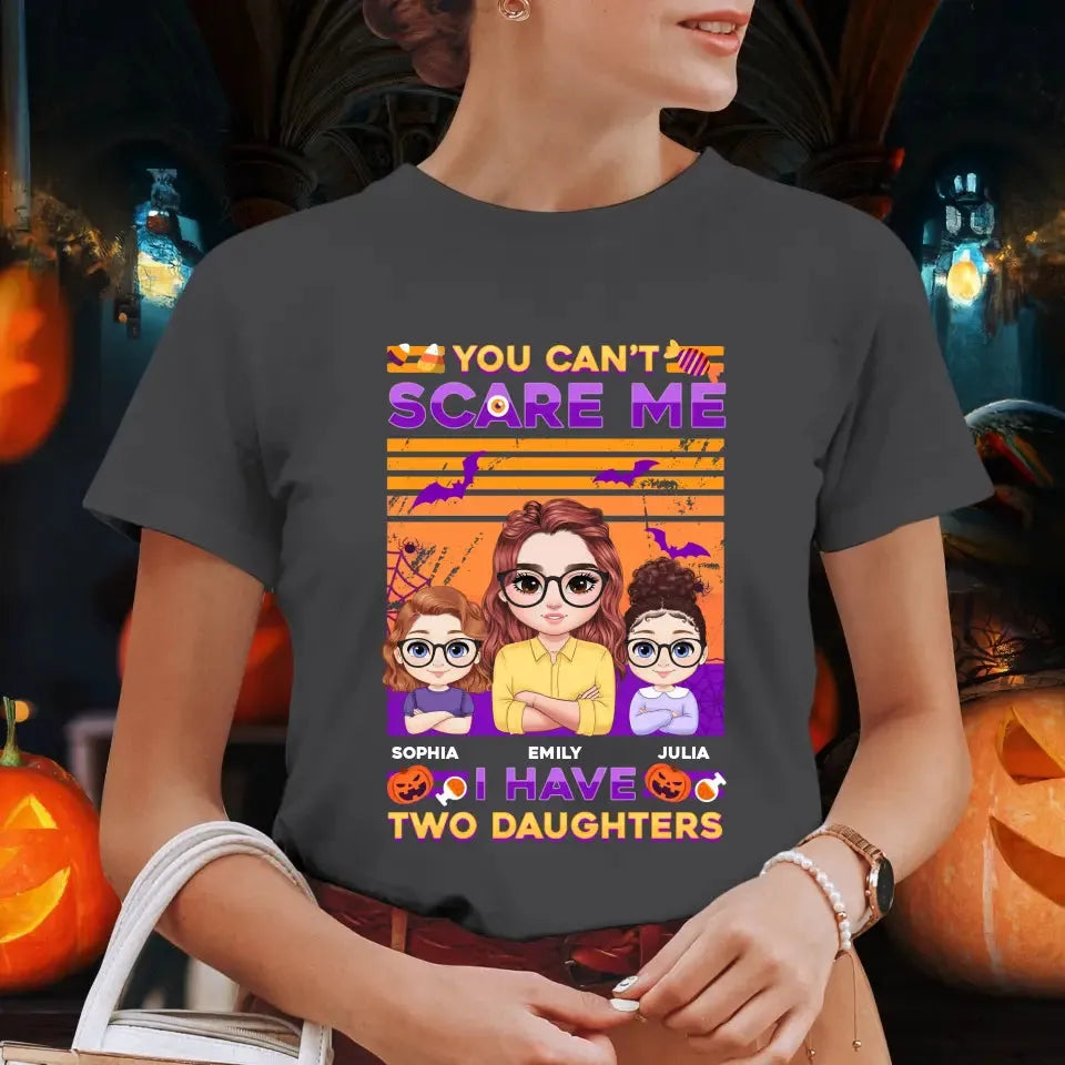 Can't Scare Me, I Have - Custom Name - Personalized Gifts For Mom - Sweater