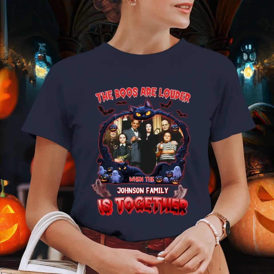 The Boo Are Louder - Custom Photo - Personalized Gifts For Family - Sweater