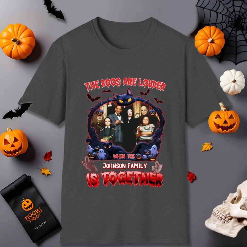 The Boo Are Louder - Custom Photo - Personalized Gifts For Family - Sweater