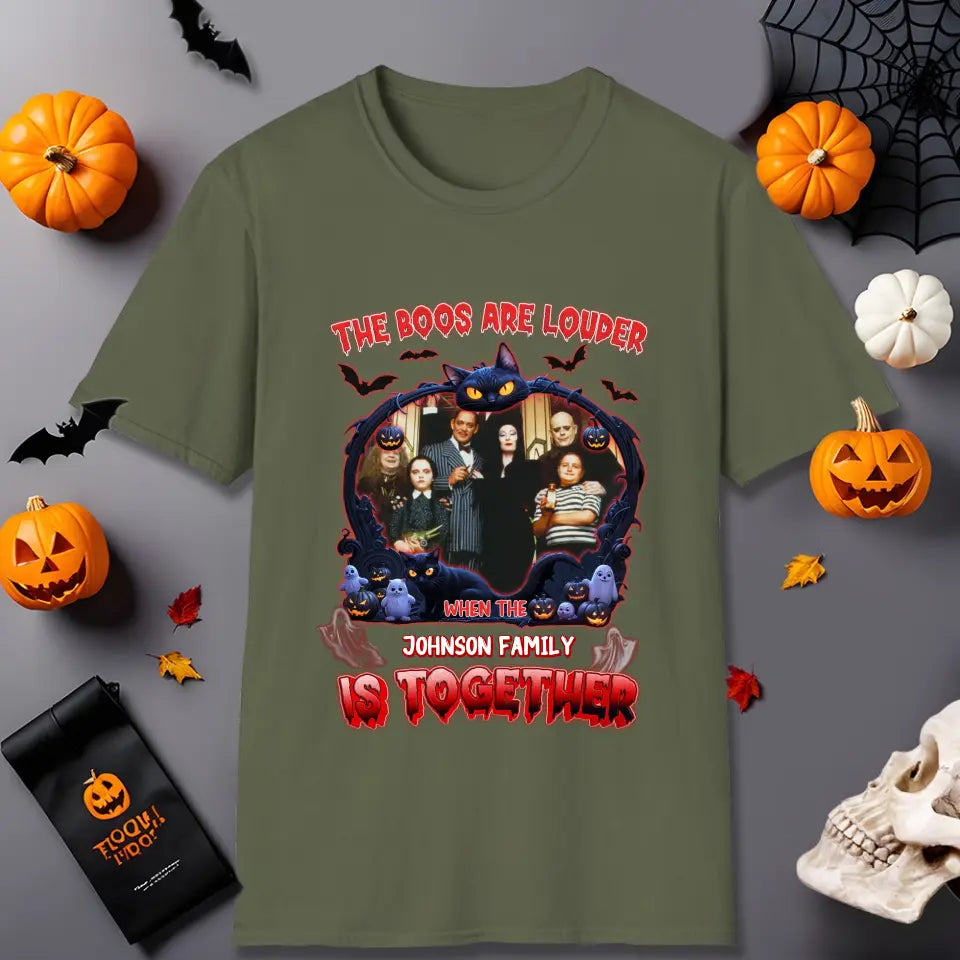 The Boo Are Louder - Custom Photo - Personalized Gifts For Family - Sweater