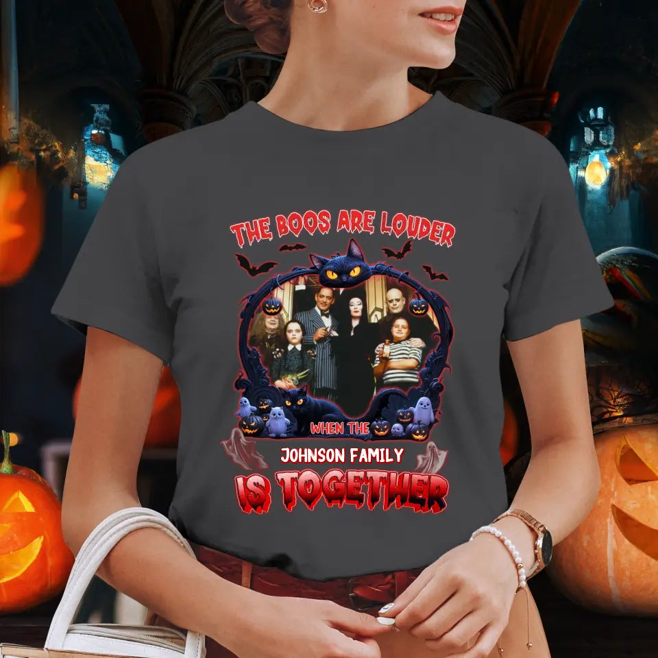 The Boo Are Louder - Custom Photo - Personalized Gifts For Family - Sweater